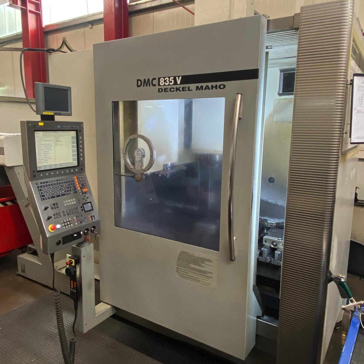 CNC Vertical Machining - DECKEL MAHO DMC 835V